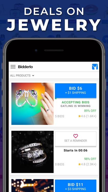 BIDDERLO: DEALS FROM $1 screenshot-5