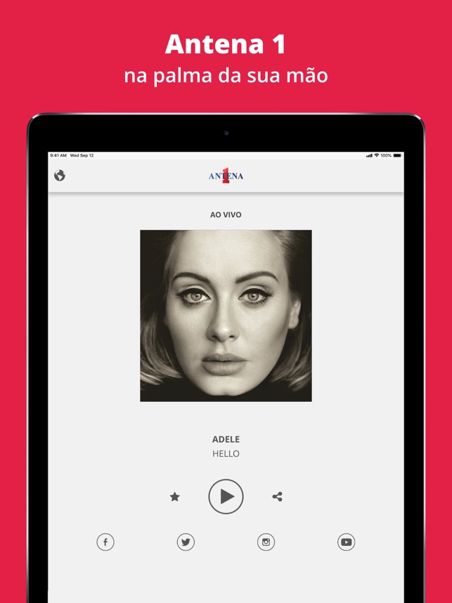 Rádio Antena 1 na App Store