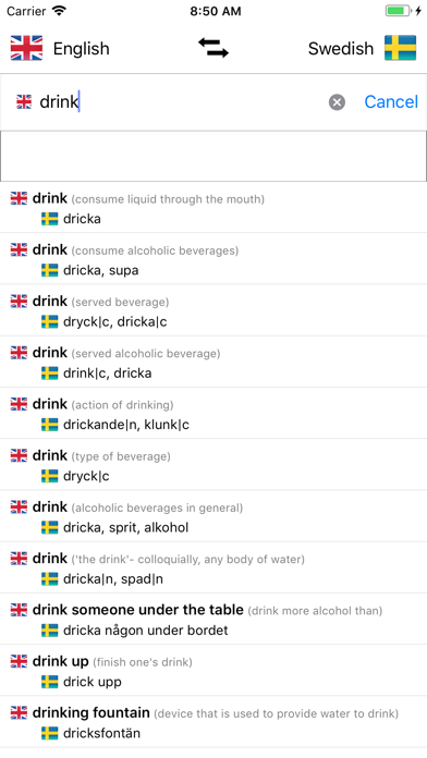 Swedish/English Dictionaryのおすすめ画像2