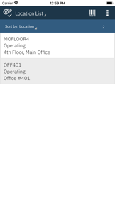IBM Maximo Asset Auditor screenshot