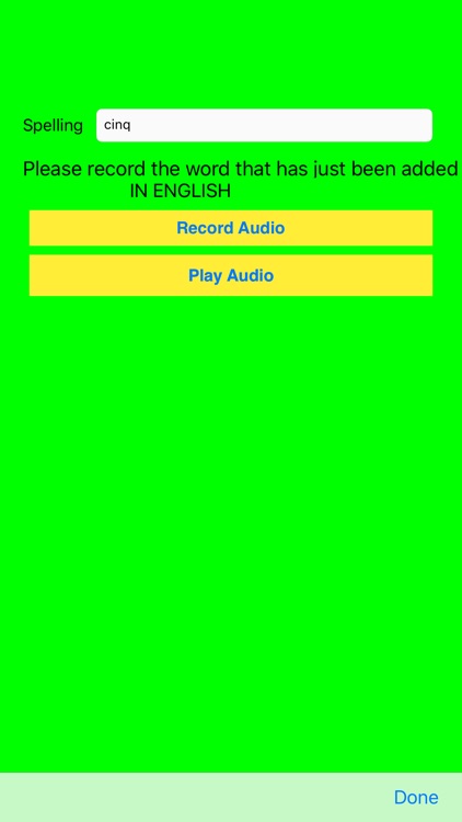 French Spelling Hangman