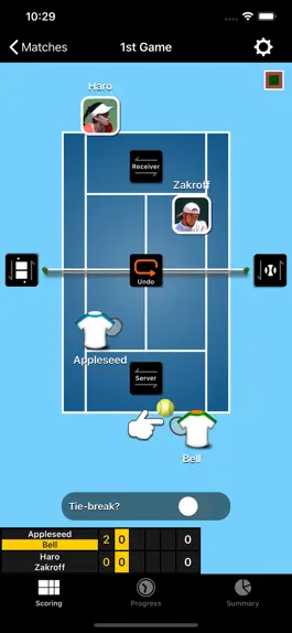 Game screenshot TennisRecord mod apk