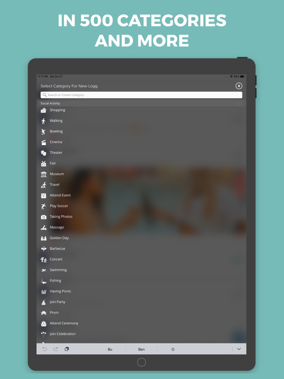 Logg: Personal Journal & Diary iPad screenshot 3 - Lifestyle app