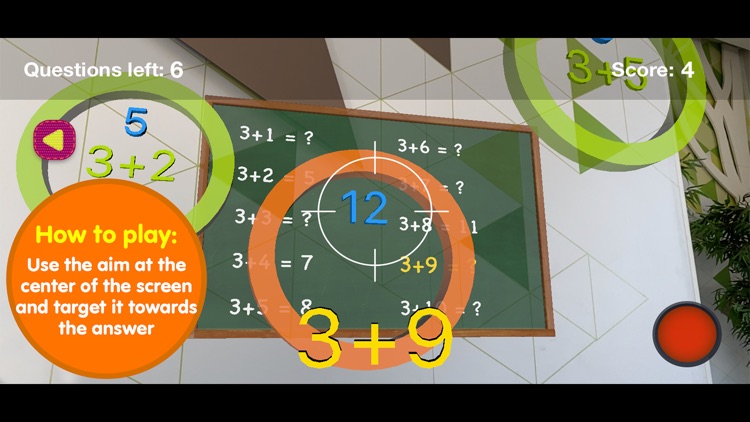 Math skills Addition - AR game
