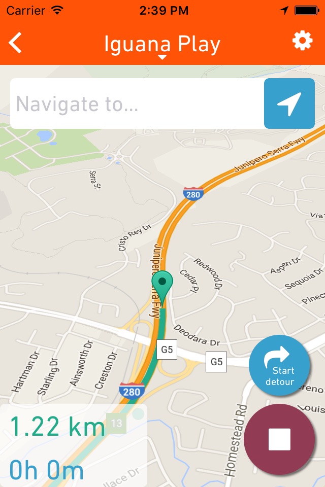 Gekko Trips - GPS tracker screenshot 2