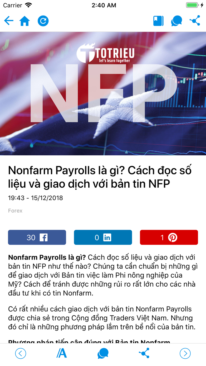 Tô Triều - Học Forex Hiệu Quả