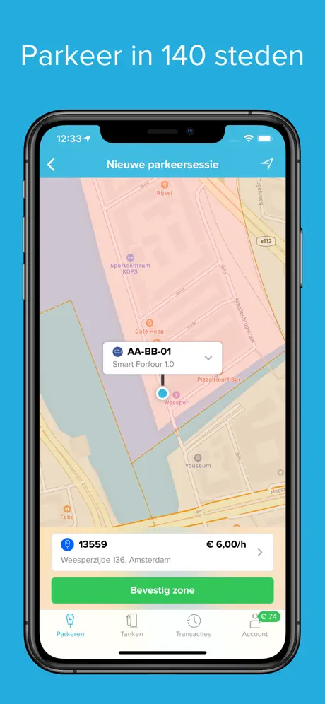 Parkeerapp On the Go!