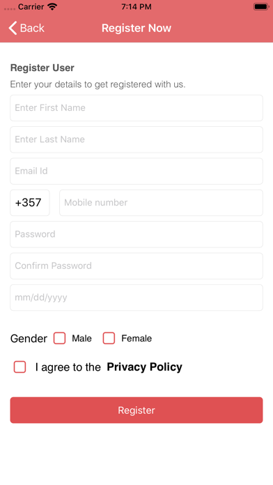 WeCare Medical Centre Screenshot