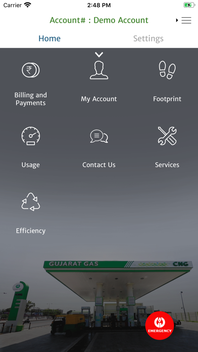 Gujarat Gas Limited-Mobile App Screenshot