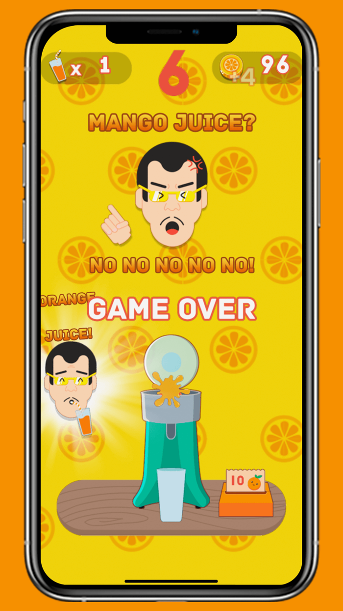 I like OJ Crazy squeezing