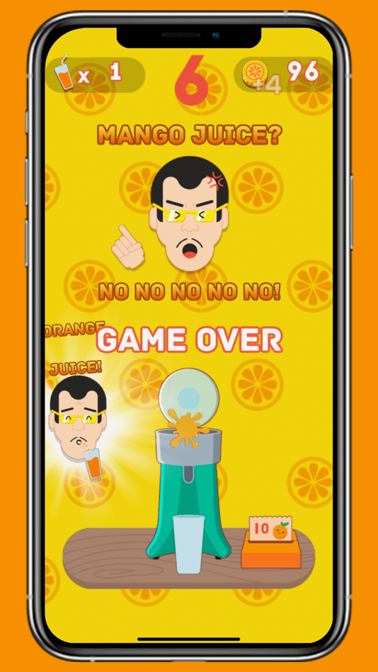 #4. I like OJ: Crazy squeezing (iOS) 由: Pupgam Studios