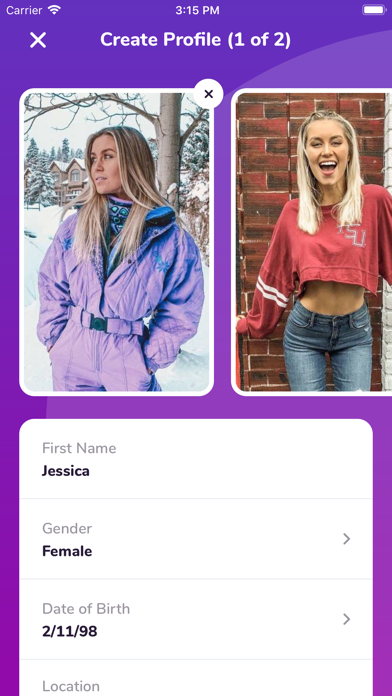 Screenshot #1 pour LikeU - Dating & Matchmaking