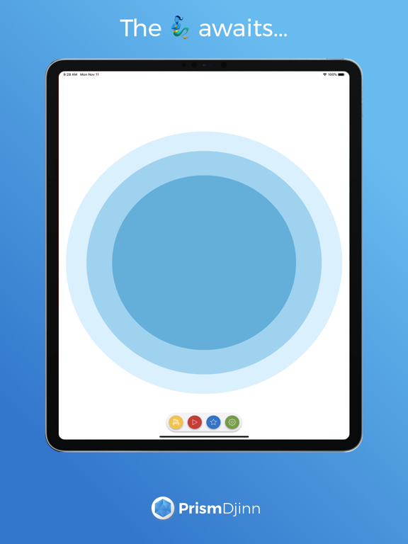 PrismScroll Djinn iPad screenshot 6 - Utilities app