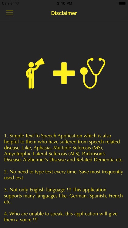 Speak My Words-Text To Speech screenshot-3