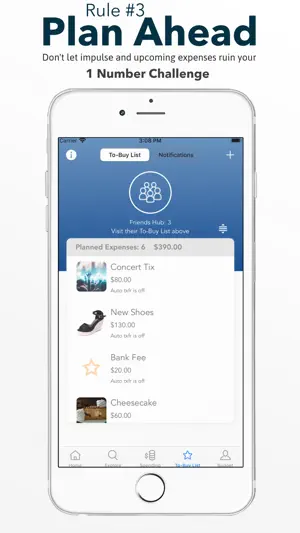 Tiniio: Daily Spending Manager screenshot 4