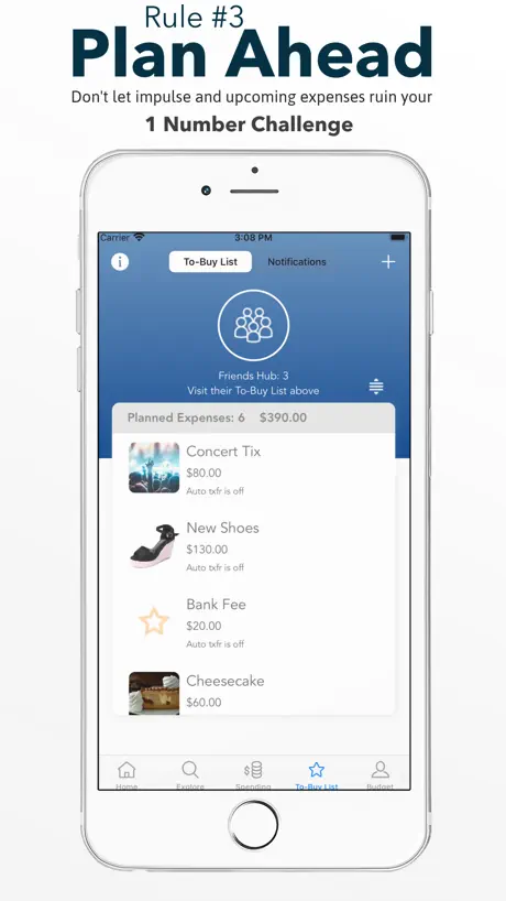Tiniio: Daily Spending Manager