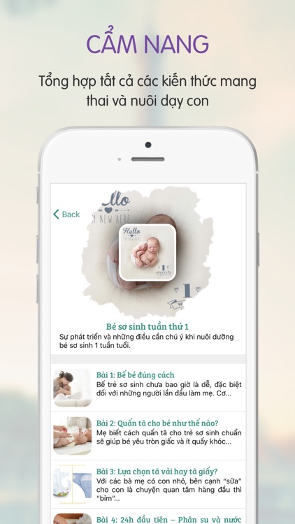 Bé của mẹ - Cẩm nang làm mẹ screenshot-9