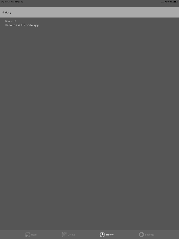 QRcodeGear - Read & Create iPad screenshot 7 - Utilities app