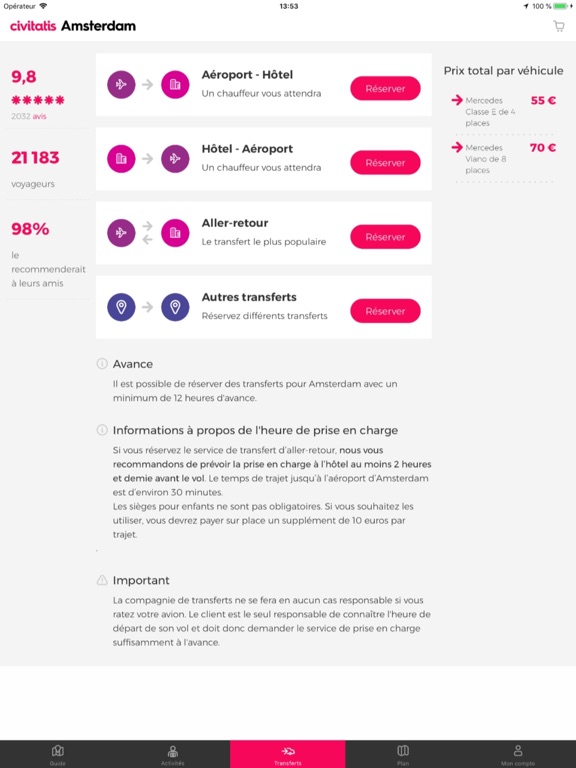 Screenshot #6 pour Guide d'Amsterdam Civitatis
