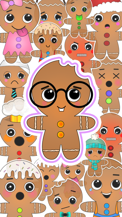 Screenshot 1 of Glazed Cookie Stickers App