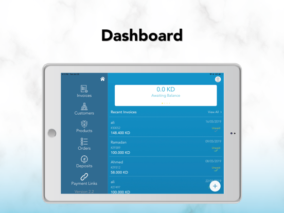 MyFatoorah   ماي فاتورة iPad screenshot 6 - Business app