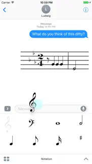 How to cancel & delete music notation stickers! 1
