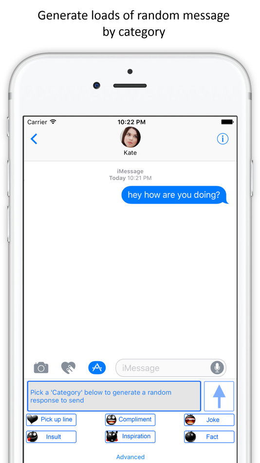 Random Message Generator - 1.1 - (iOS)