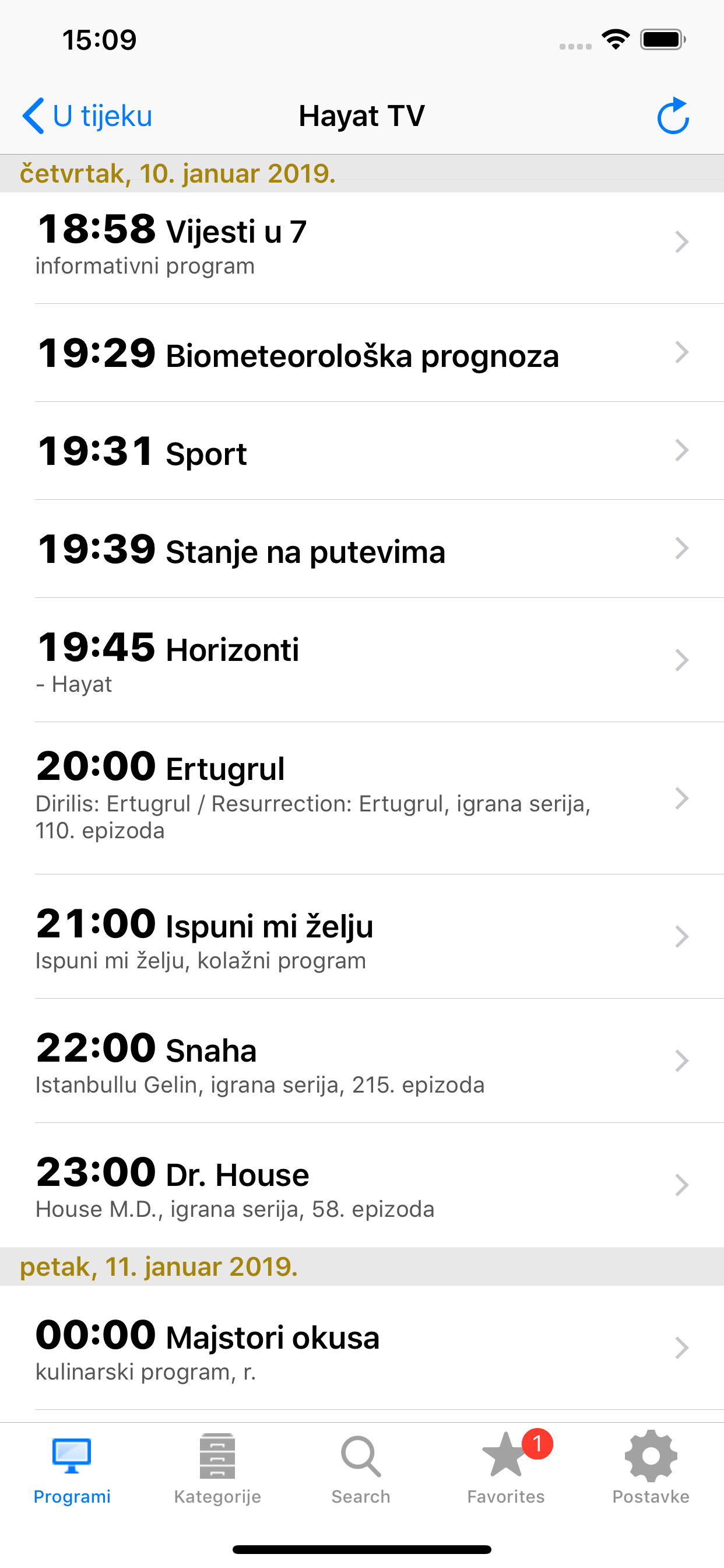BiH TV screenshot 6