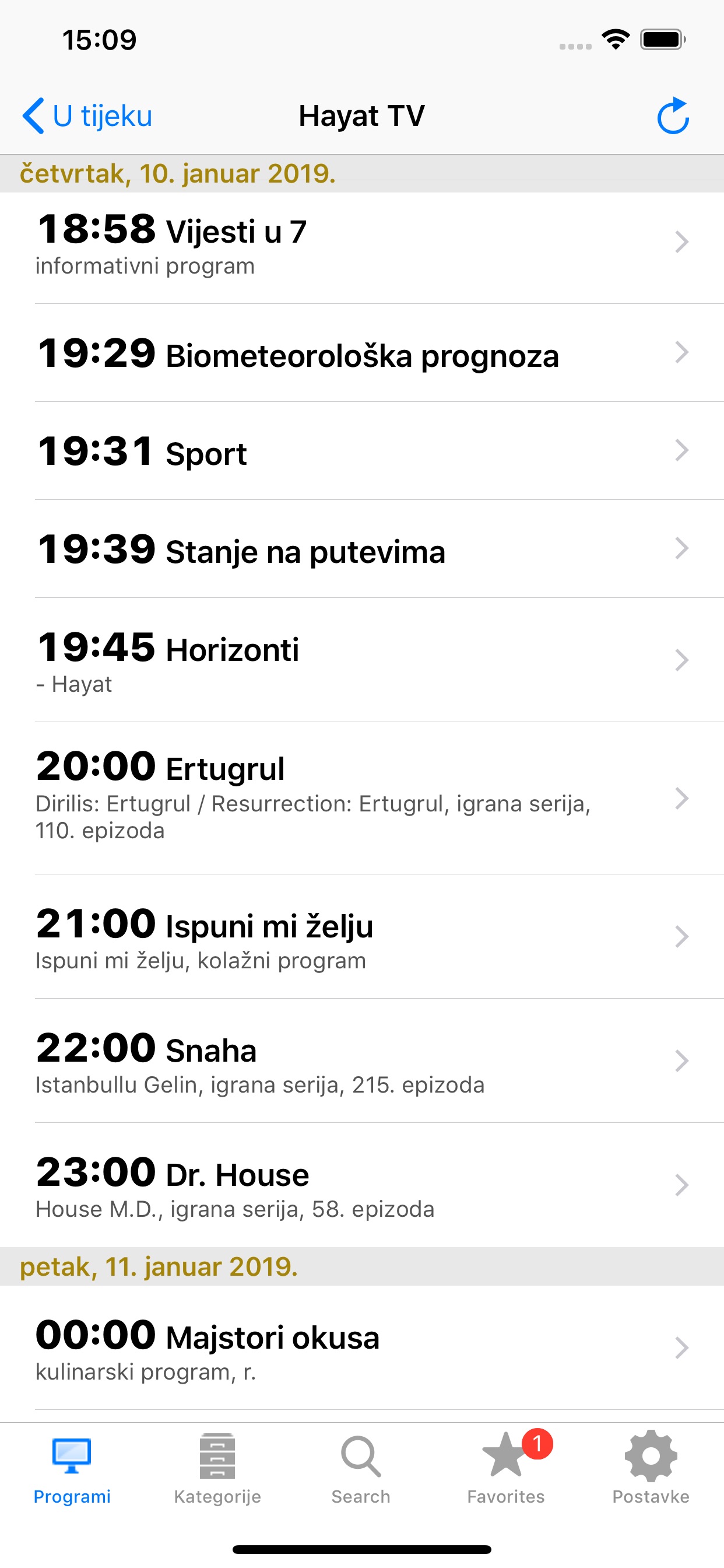 BiH TV screenshot 6