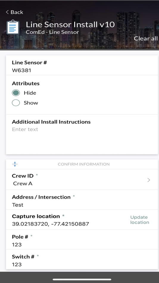 #3. ComEd Line Sensor Install (iOS) Podle: TerraGo