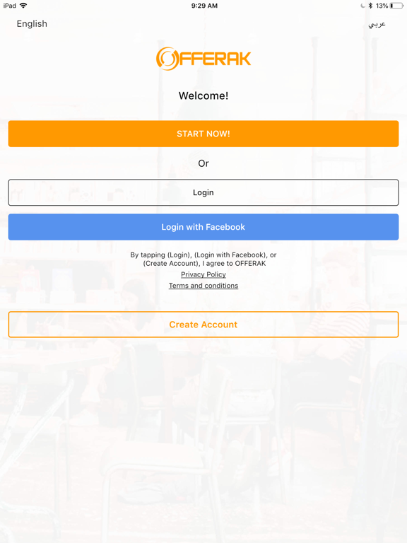 OFFERAK: BIG SAVINGS & OFFERS iPad screenshot 1 - Lifestyle app