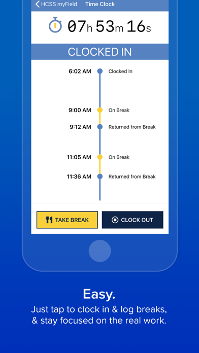 HCSS myField: Track job hoursのおすすめ画像3