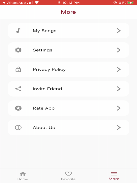 Melodies of Praise iPad screenshot 4 - Music app