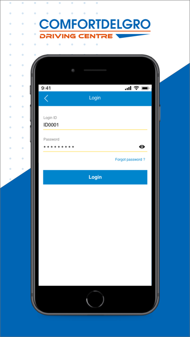ComfortDelGro Driving Centre Screenshot