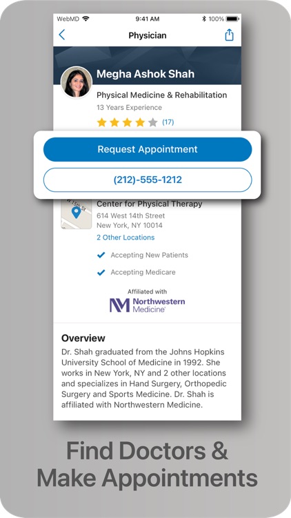 WebMD: Symptoms, Rx, & Doctors screenshot-3