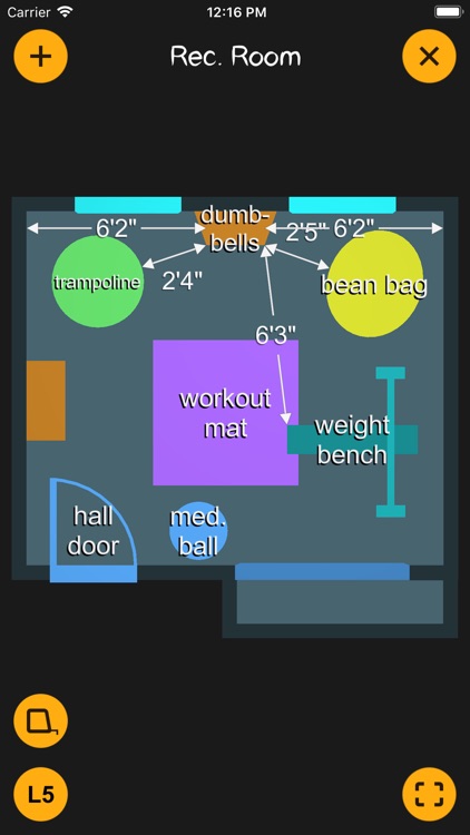 K.I.S.S. Room Layout