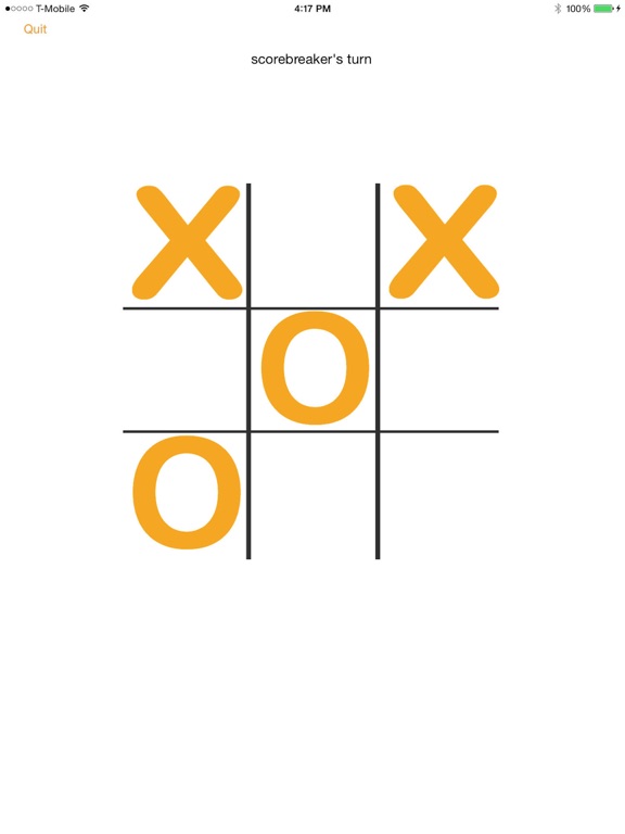 TicTacToe Multiplayer