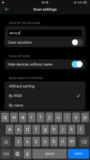 ble scanner - rapid bt connect iphone screenshot 4