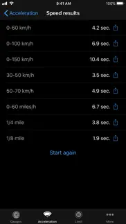 How to cancel & delete speedometer∞ 1