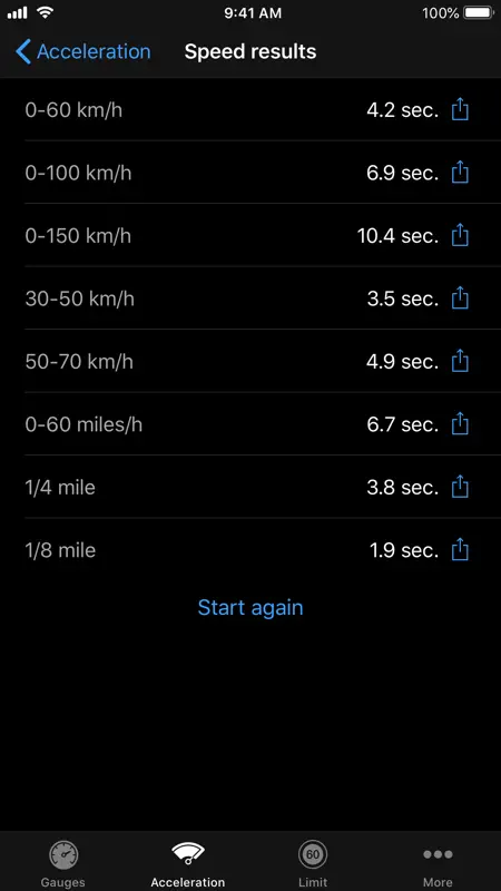 Speedometer∞ screenshot 4 of 4