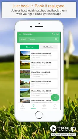 Game screenshot Tee Up - Find Golf Partners apk