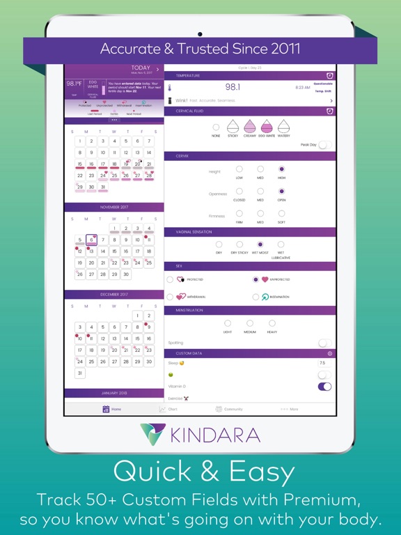 Screenshot #4 pour Kindara: Fertility Tracker