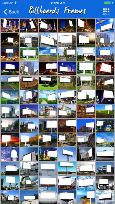 Screenshot #1 pour Billboard Photo Frames Effects