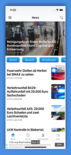 Blaulicht Gießen 2.0