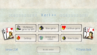 Screenshot #1 pour Xeri+ (Card Game)