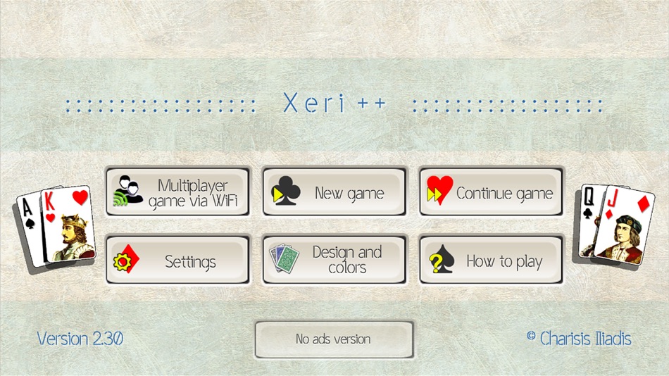 #1. Xeri+ (Card Game) (iOS) 由: Charisis Iliadis