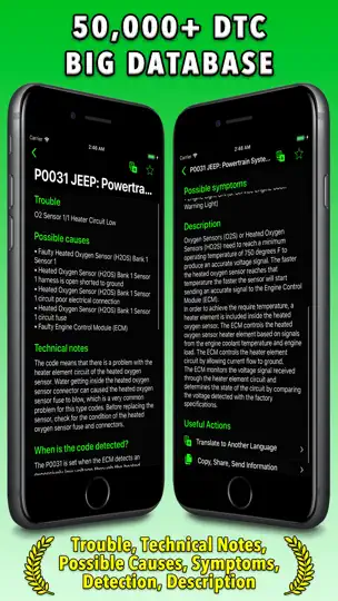 Capture d'écran de OBD For Jeep sur iPhone 7