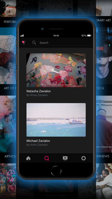 ArtBrowser TV Screenshot