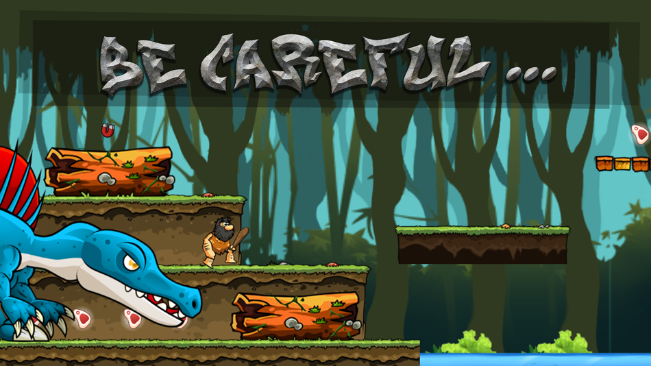 The Caveman Runner - Stone age Dinosaur for croods - 1.2 - (iOS)