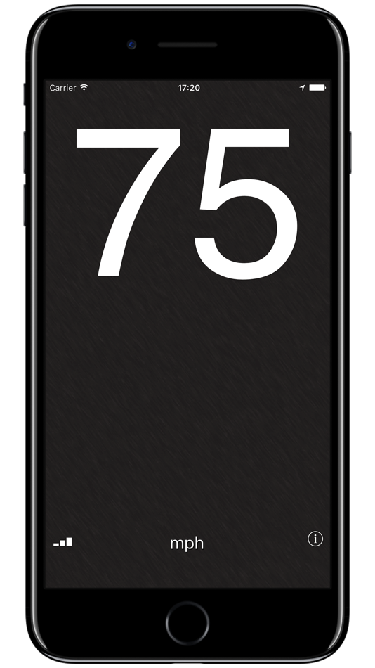 #1. Speedometer» (iOS) 来自: Tim O's Studios, LLC
